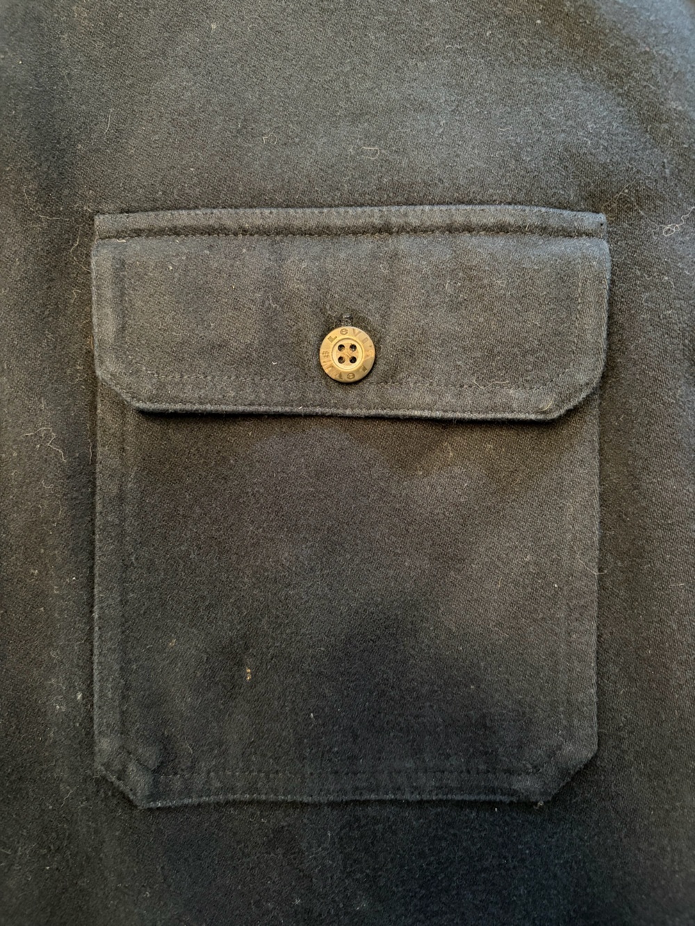 Levi's Navy Moleskin Utility Jacket - Picture 5 of 9